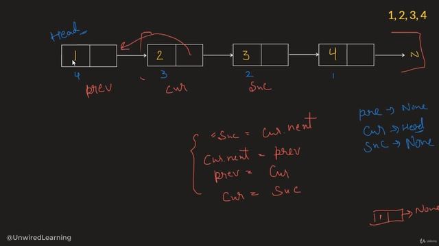 Reverse Linked List I | Data Structures and Algorithms Python | The Complete Bootcamp смотреть онлайн