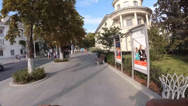 На самокате по улочкам Севастополя. смотреть онлайн