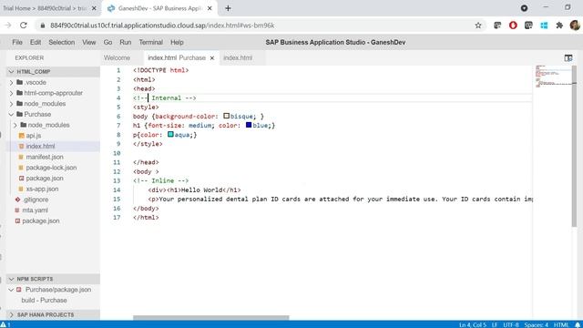 Video 2: ABAP to UI5 - HTML Application смотреть онлайн