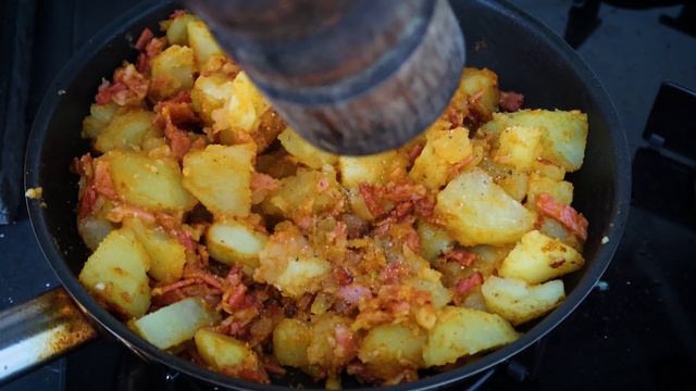 Perfect Dinner ready in 20 minutes, bacon and potatoes so yummy смотреть онлайн