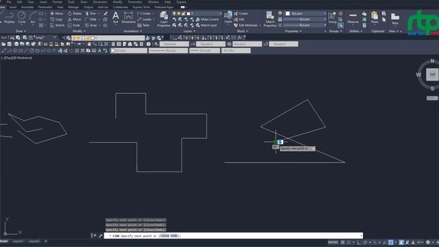 AutoCAD 2021 Line Command || AutoCAD Bangla Tutorial 2021 || Class-4 || By Jahirul Islam смотреть онлайн