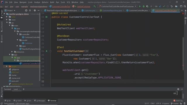 Step-By-Step: Testing Reactive REST with @WebFluxTest and WebTestClient смотреть онлайн
