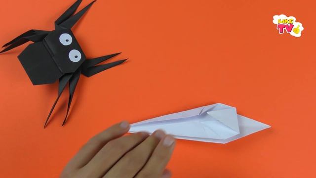 Оригами паук из бумаги. Как сделать паука из бумаги А4 своими руками. Поделка на Хэллоуин - паучок смотреть онлайн