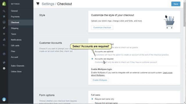 Shopify. How To Enable User Registration смотреть онлайн