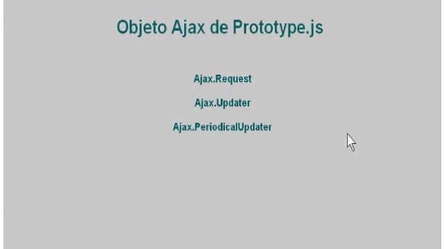 10.- Curso VideoTutoriales AJAX. Uso Prototype.js смотреть онлайн