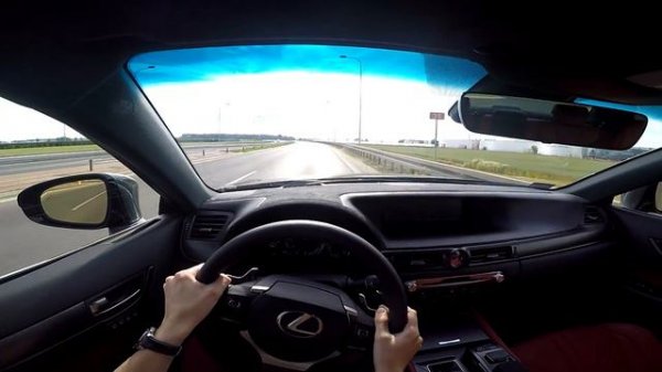 Lexus GS F 5.0 V8 477 KM (2016) - POV Drive | Project Automotive