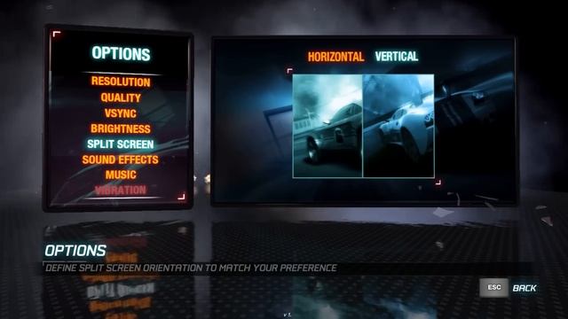 Split / Second Velocity GAME menu смотреть онлайн