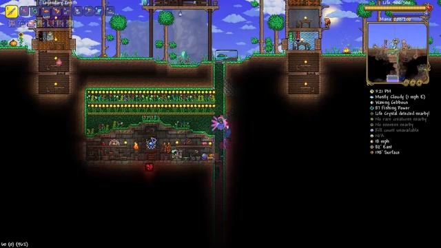 Как сделать водопад в террарии смотреть онлайн