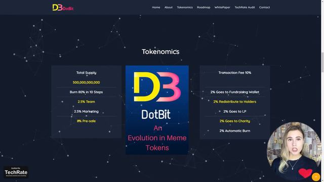 Дефляционный токен от DotBit | PreSale с бонусом 30% смотреть онлайн