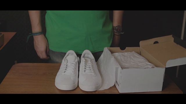 Adidas VL Court 2.0. Sneakers/Tenis. UNBOXING смотреть онлайн
