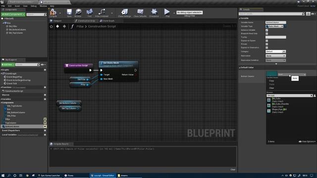 Construction Script Tutorial смотреть онлайн