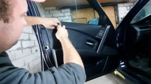 БМВ Е 60 Как снять обшивку двери. BMW e60. Легко
