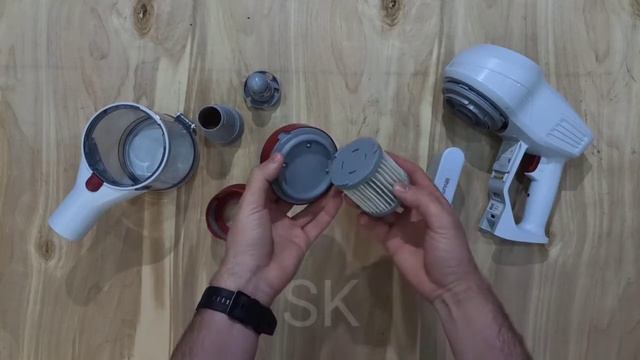 А как его разобрать и помыть? Про пылесос Jimmy JV 51. смотреть онлайн