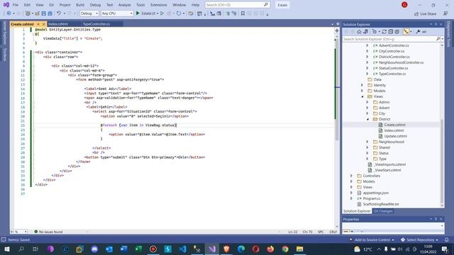.Net Core 5.0 ile Emlak Sitesi - Tiplerin Eklenmesi смотреть онлайн