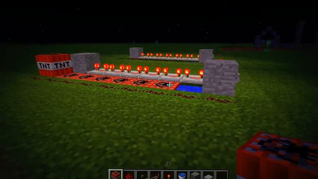 Как сделать катапульту в minecraft. смотреть онлайн