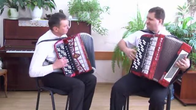 Баянисты: Андрей Олексийко и Владимир Котляр Играем экспромтом смотреть онлайн