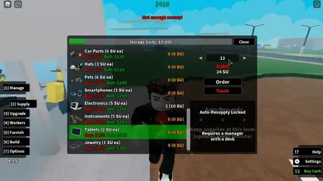 игра Roblox Retail Tycoon часть 1. игра с подругой смотреть онлайн