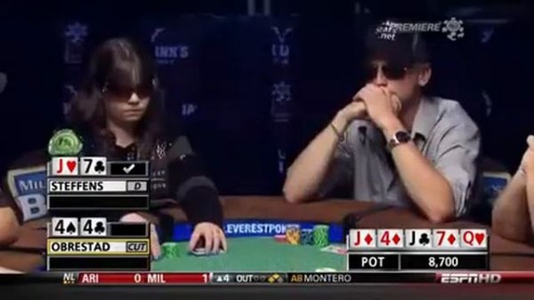 Annette Obrestad Main Event 2010   YouTube