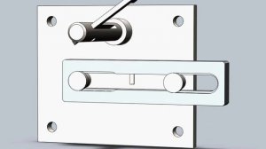 как сделать самодельный дверной замок с секретом чертежи