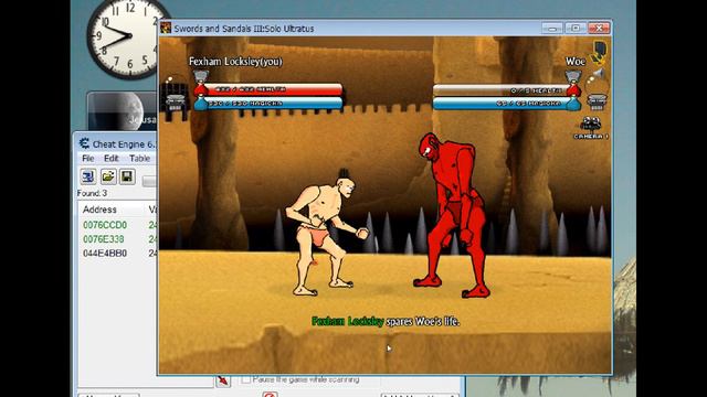 COMPLETE TUTORIAL TO HACK SWORDS AND SANDALS WITH CHEAT ENGINE 100% WORKS!! смотреть онлайн