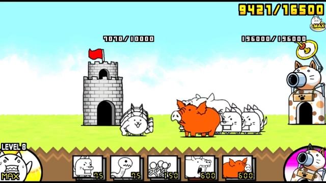 Battle Cats Ultimate Custom Stages - Cat Attack!! смотреть онлайн