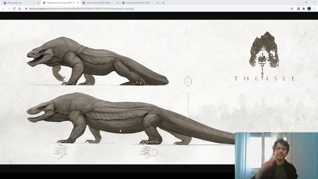 Megalania in The Isle, a bigger Komodo Dragon смотреть онлайн