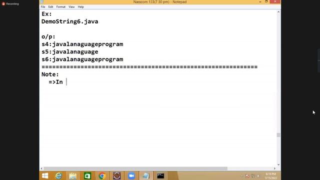 29 CORE JAVA DAY 29 String Concatenation Process String Comparision Process in Java et смотреть онлайн
