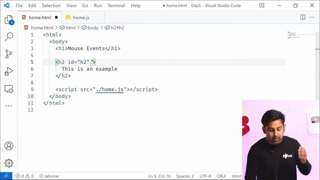 Every Mouse Events Handling In Just 10 Minutes ? Lecture 36 смотреть онлайн