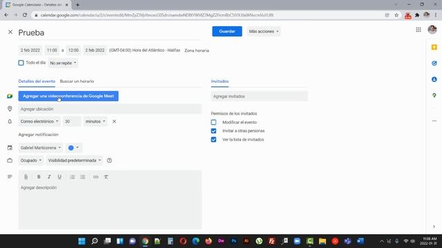 Cómo agregar un link de Google Meet a un evento en Google Calendar смотреть онлайн