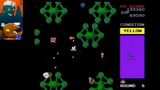 Bosconian - (Bandai Pac-Man Connect and Play) смотреть онлайн