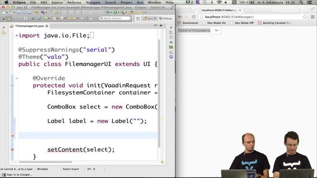 Знакомство с Vaadin (Russian Webinar) смотреть онлайн