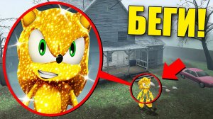 ЕСЛИ УВИДИШЬ ЭТОГО ЗОЛОТОГО СОНИКА ВОЗЛЕ ДОМА, СРОЧНО БЕГИ! УГАР И БЕЗУМИЕ В Garry`s Mod