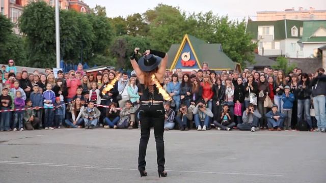 Первый фестиваль огненных искусств Ognis в Рязани - Girl #1 смотреть онлайн