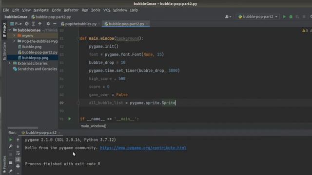 Virtual Bubble Pop game using OpenCV| PyGame | Python | MediaPipe (part.2). смотреть онлайн
