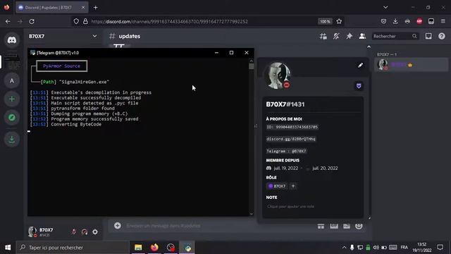 Decrypting PyArmor obfuscated program (tool in description) смотреть онлайн