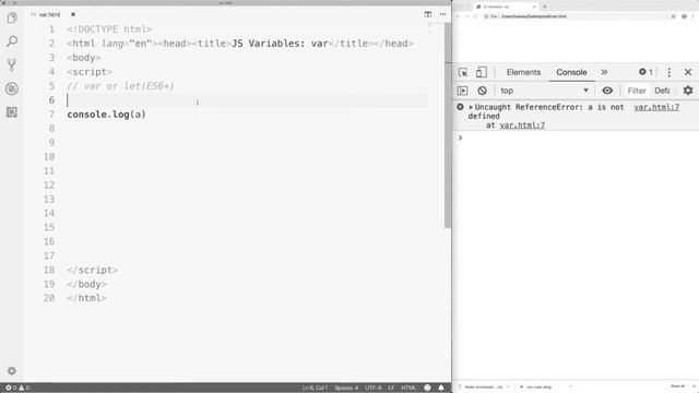 1.2 Everything you need to know about LET in Javascript смотреть онлайн