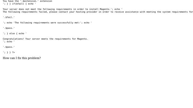Magento: magento-check.php on XAMPP (3 Solutions!!) смотреть онлайн