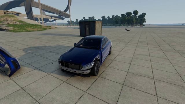 Mercedes-Benz C-Class-BeamNG Drive(#1397) смотреть онлайн