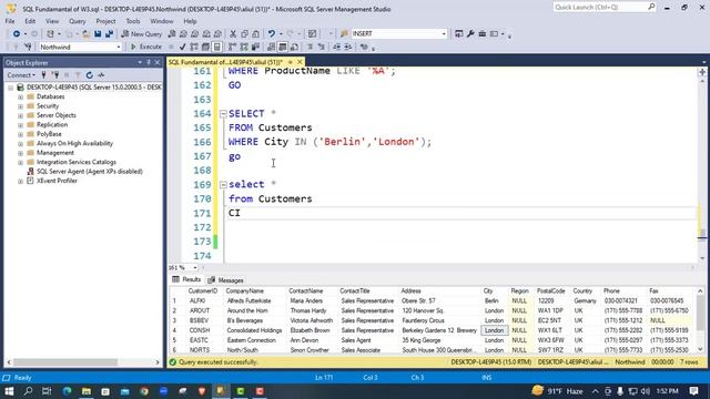 Class 04: MS SQL AND || OR || ORDER BY || Complete Course || Free || MS SQL 2022 смотреть онлайн