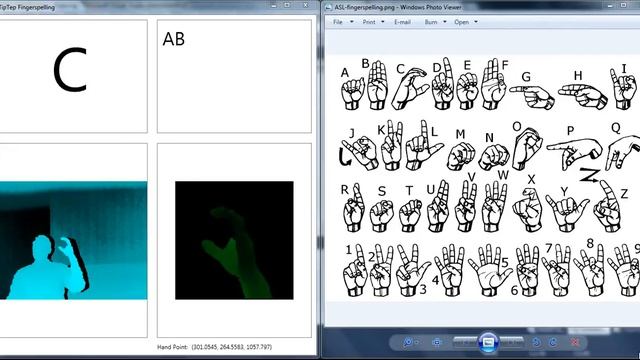 American Sign Language finger spelling recognition system by TipTep смотреть онлайн