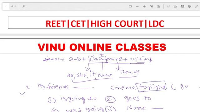 Class2 Correct form of verb| CET exam। High court LDC। English grammar। Present simple tense смотреть онлайн