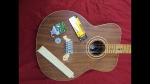 Акустическая гитара. Регулируемая подставка (бридж). Установка.