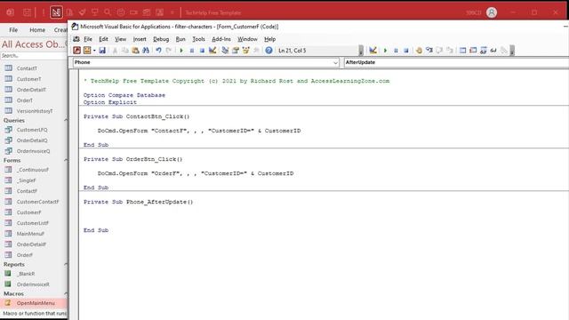 How to Remove Unwanted Characters from a Microsoft Access Text Field with a Custom Filter Function смотреть онлайн