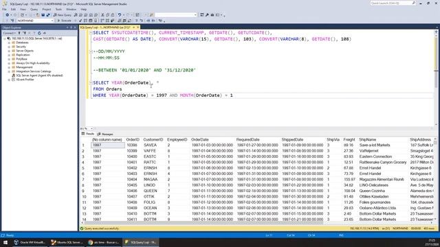 56 - Funciones de Fecha: Extraer Solo el Año, Mes o Dia de la Fecha [Sql Server] смотреть онлайн