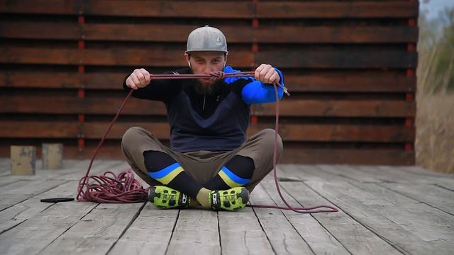 Узлы. Урок первый узлы для связывания двух веревок одинаковой толщины. смотреть онлайн