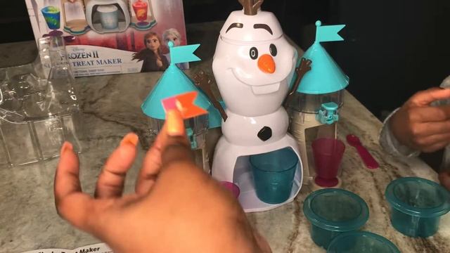 NEW TOY ALERT !! Frozen 2 Slushy Treat Maker!! смотреть онлайн