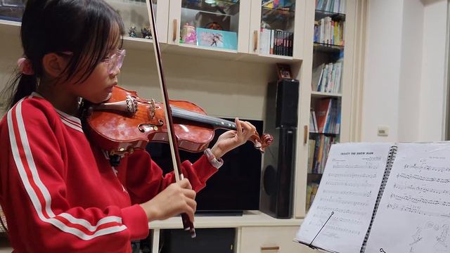 Frosty The Snow Man（violin）