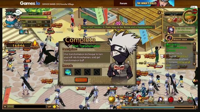 Naruto Saga - Gameplay 2 смотреть онлайн