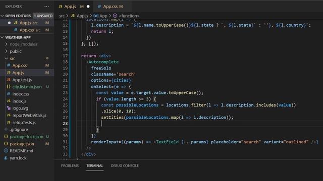 Imagine building your own Weather App using React in under 30 mins | Tutorial смотреть онлайн