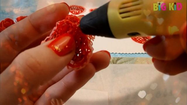 ? ROSE 3D PEN ✍ Tutorial Big Kid DiY Youtube  Take And Do It BiG KiD  #3dpen #bigkid #drawings3Dpen